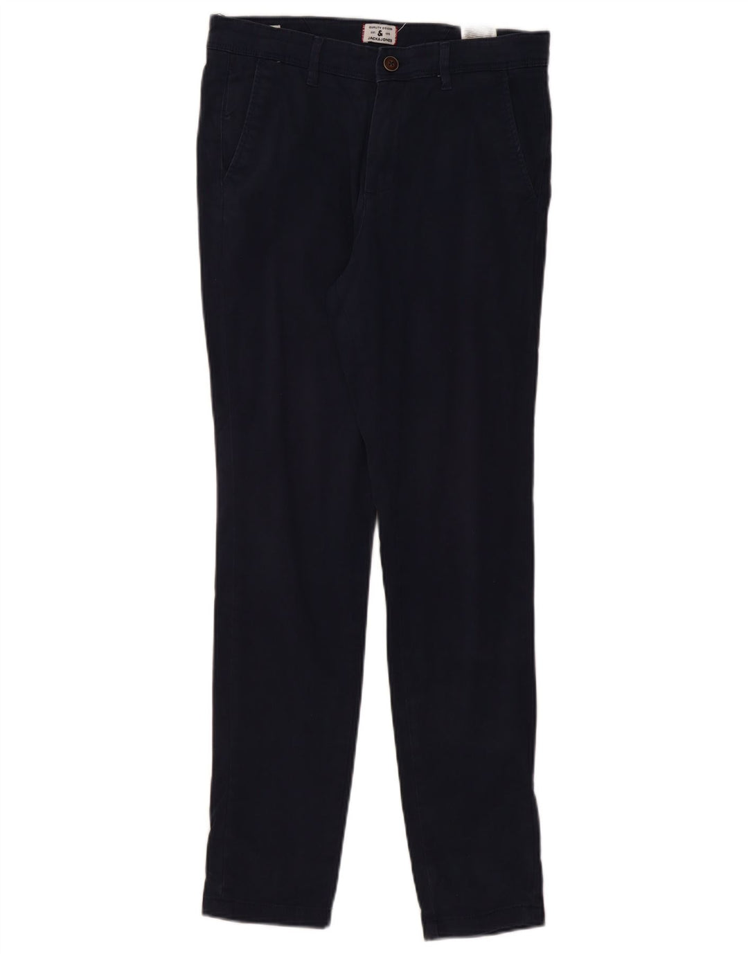 JACK & JONES Muške uske chino hlače W30 L32 tamnoplavi pamuk