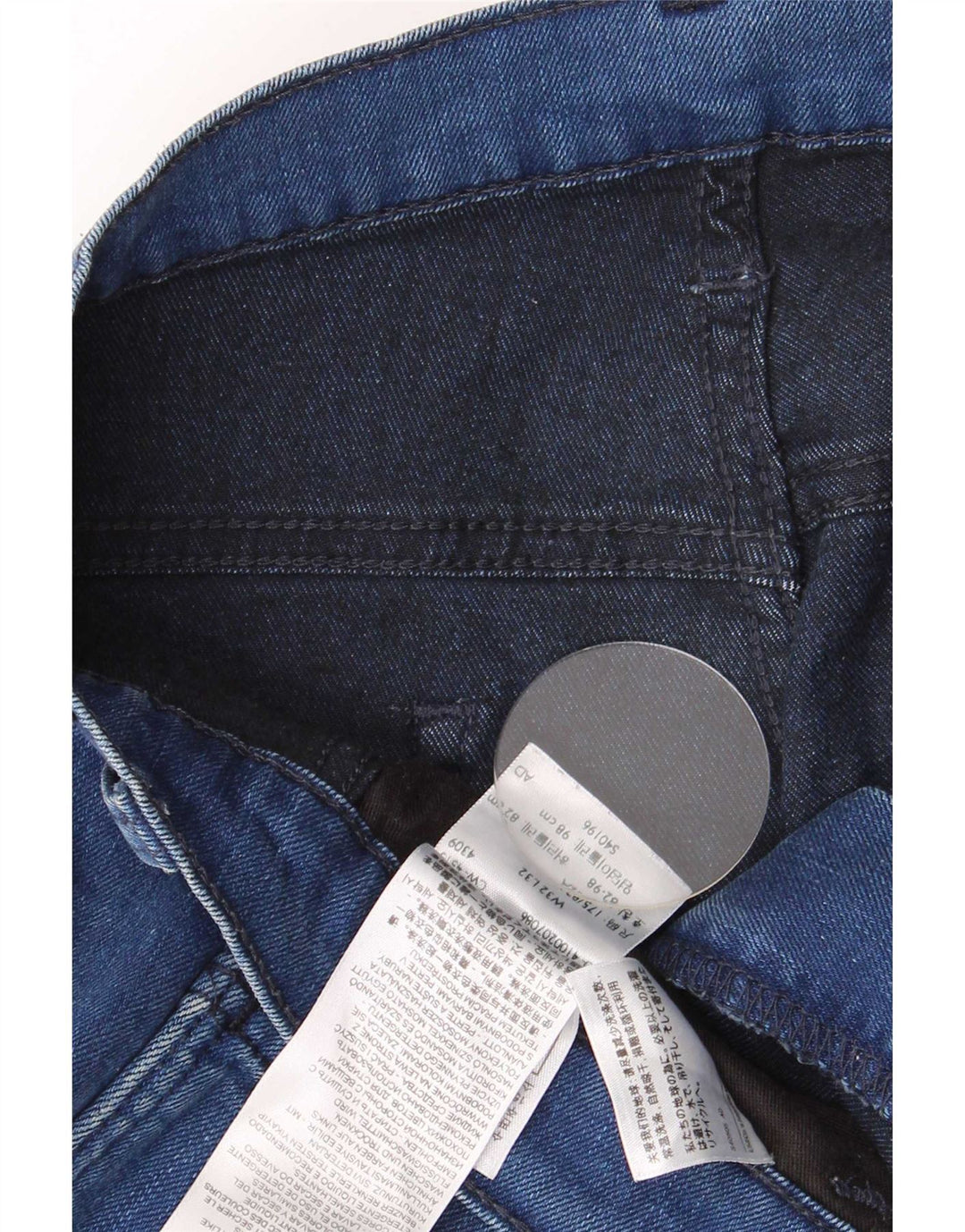 Levi's muške ravne traperice W32 L32 tamnoplavi pamuk