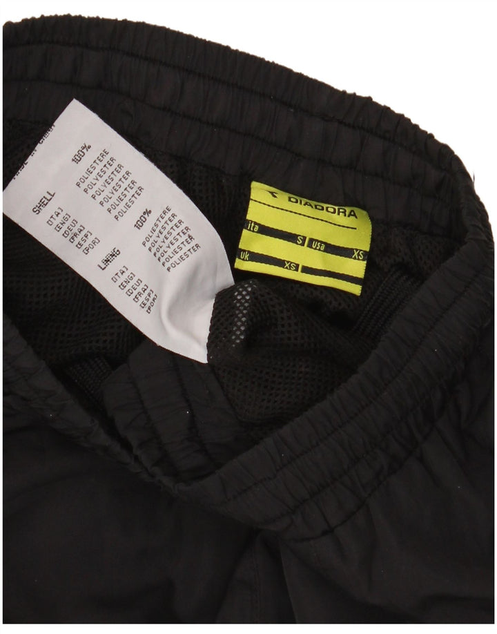 Diadora muške hlače od trenirke XS, crni poliester