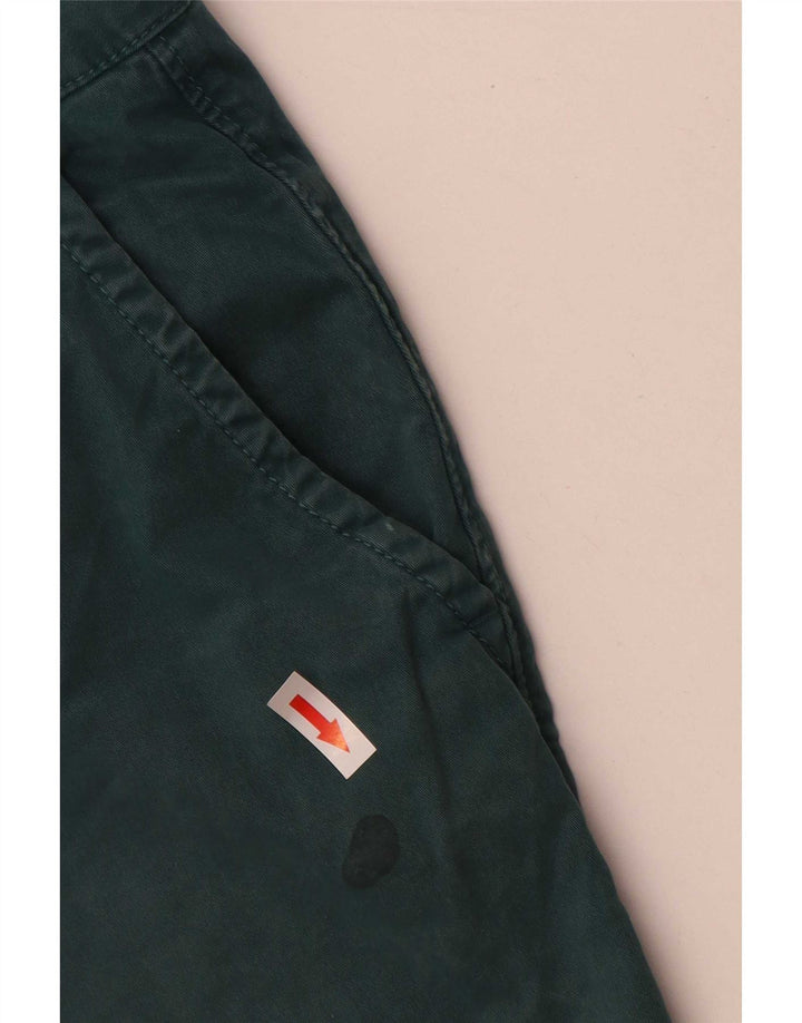 Superdry muške obične chino kratke hlače W32 Srednje zeleni pamuk