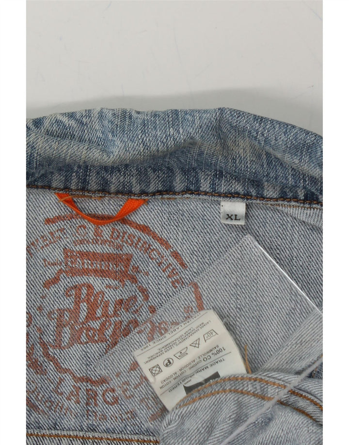 CARRERA Mens Denim Jacket UK 42 XL Blue Cotton Vintage Carrera and Second-Hand Carrera from Messina Hembry 