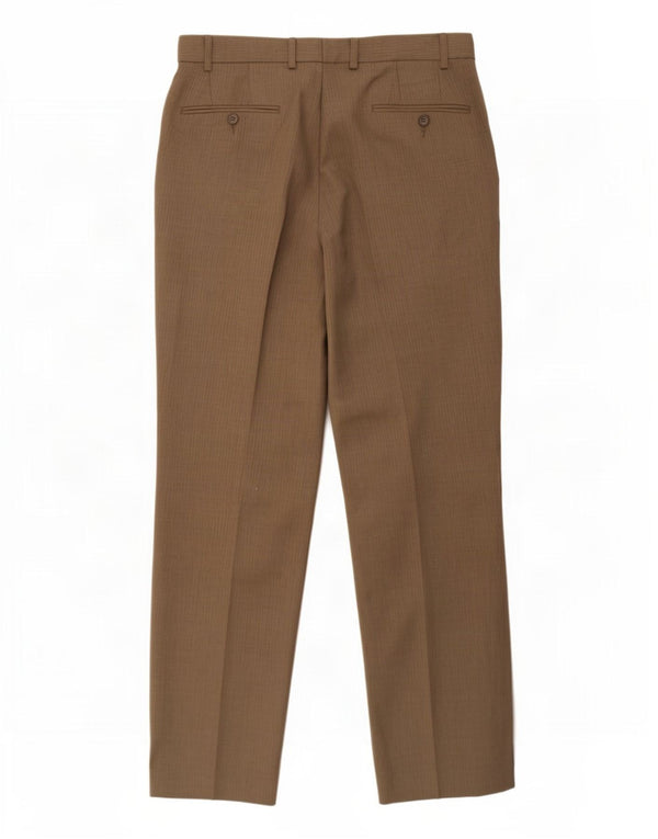 Marks & Spencer muške ravne chino hlače W34 L31 sivi poliester