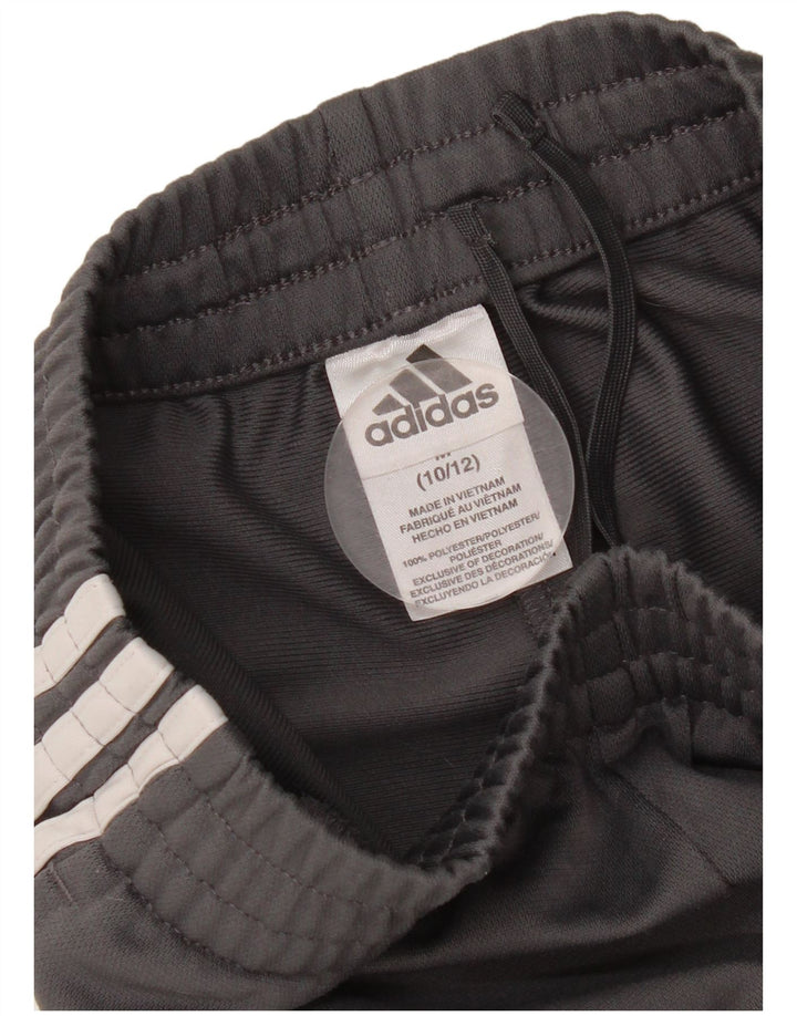 Adidas kratke sportske hlače za dječake 10-11 godina srednje sive