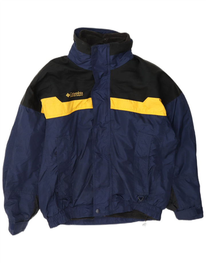Columbia muška skijaška jakna Bugaboo Graphic UK 38 Medium Navy Blue Colourblock