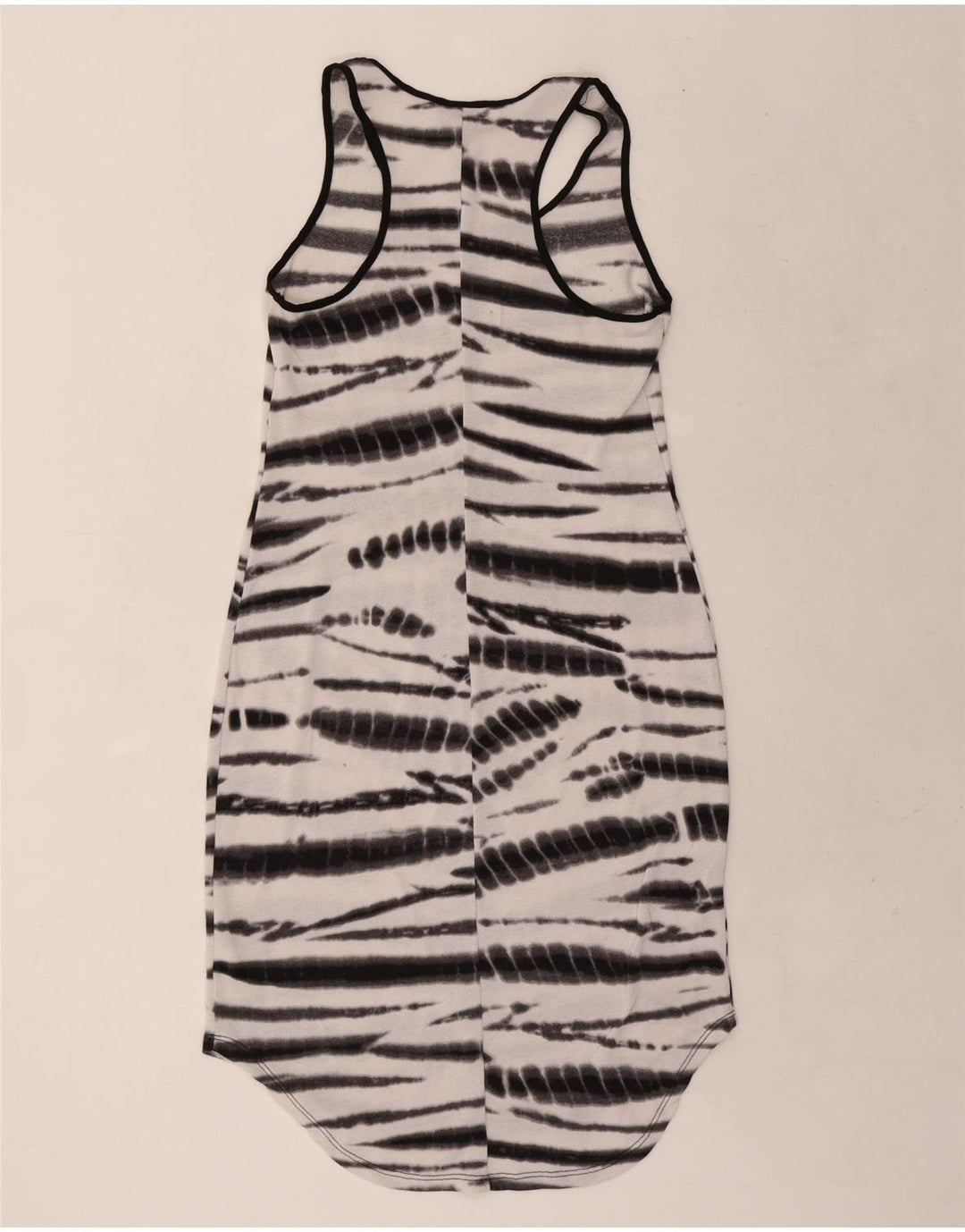 MOSSIMO ženska haljina bez rukava T-shirt UK 12 srednje bijele boje na kravatu