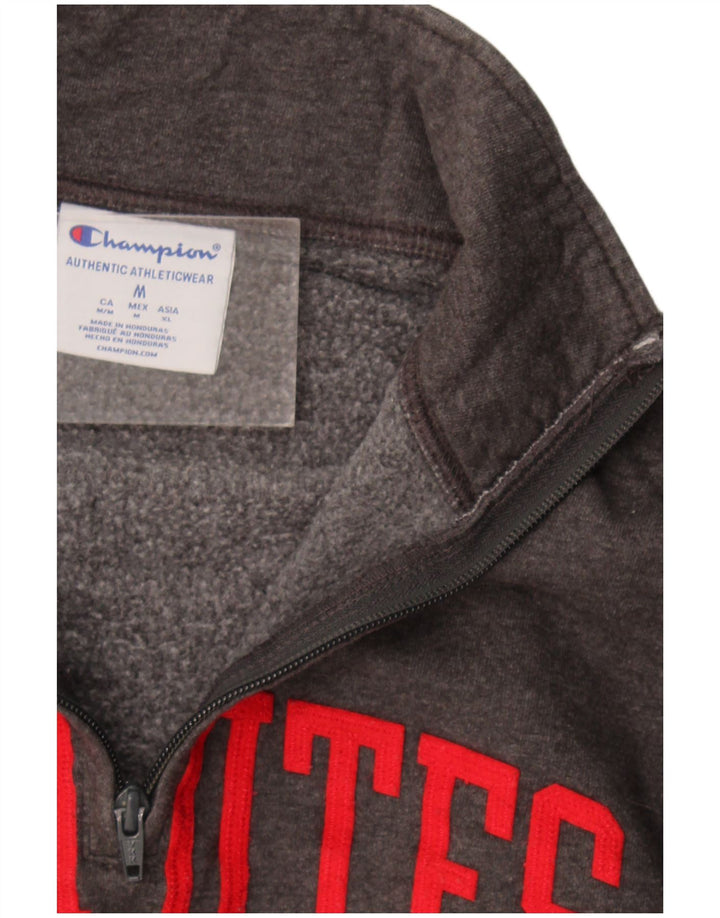 Champion Mens Utah Utes Graphic Sweatshirt džemper srednje sive boje