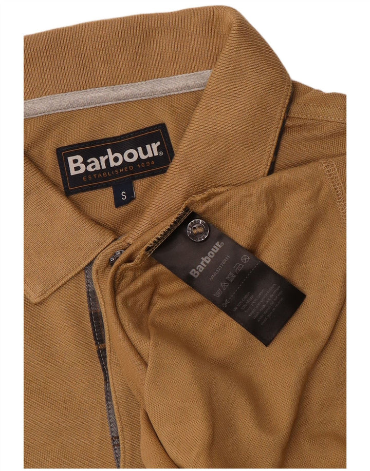 BARBOUR Muška polo majica Mala bež pamuk