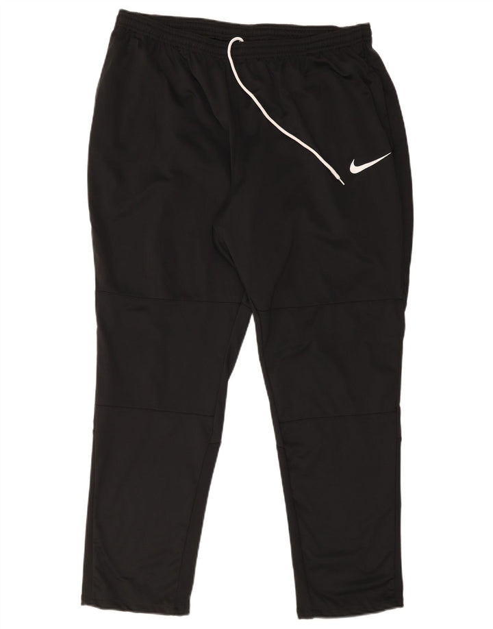 Nike muške hlače za trenirku Dri Fit 2XL crni poliester
