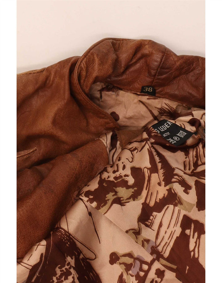 Vintage ženska kožna jakna EU 38 Medium Beige
