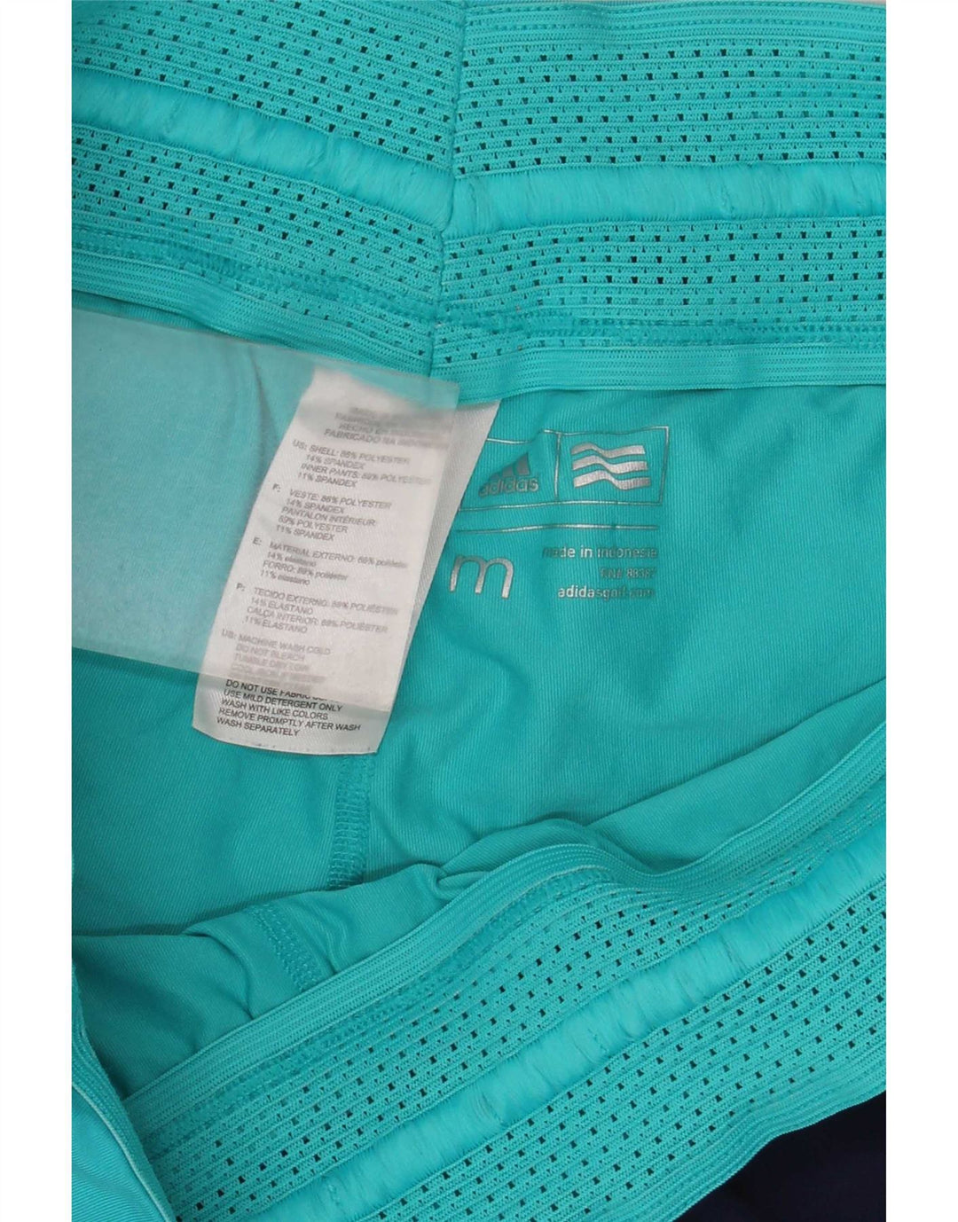 Adidas ženske kratke hlače UK 14 Medium tamnoplavi poliester