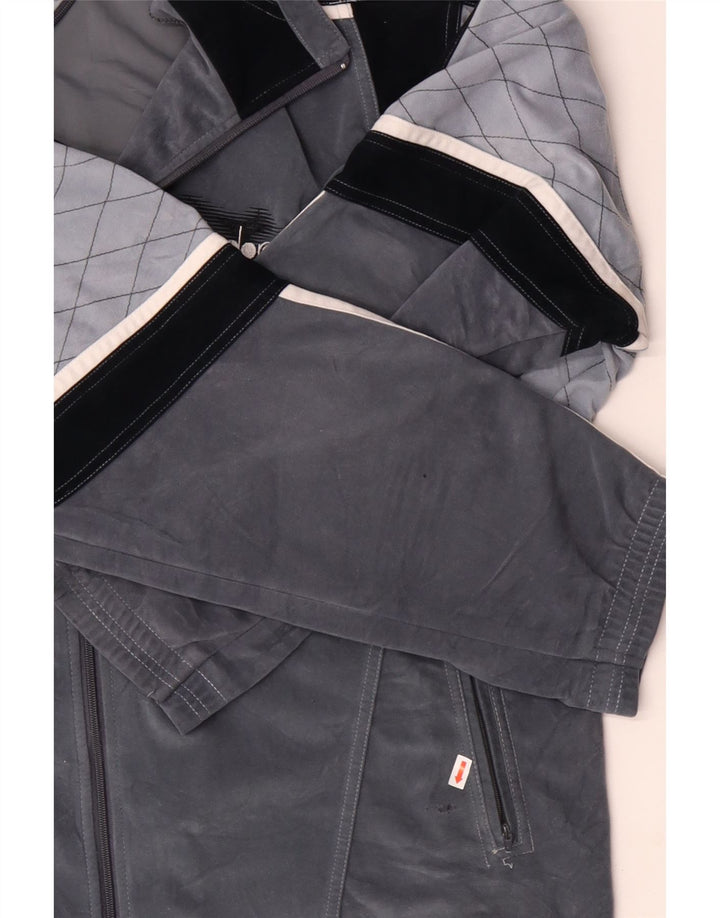 DIADORA Muška gornja jakna od trenirke od velura UK 46 XL siva boja