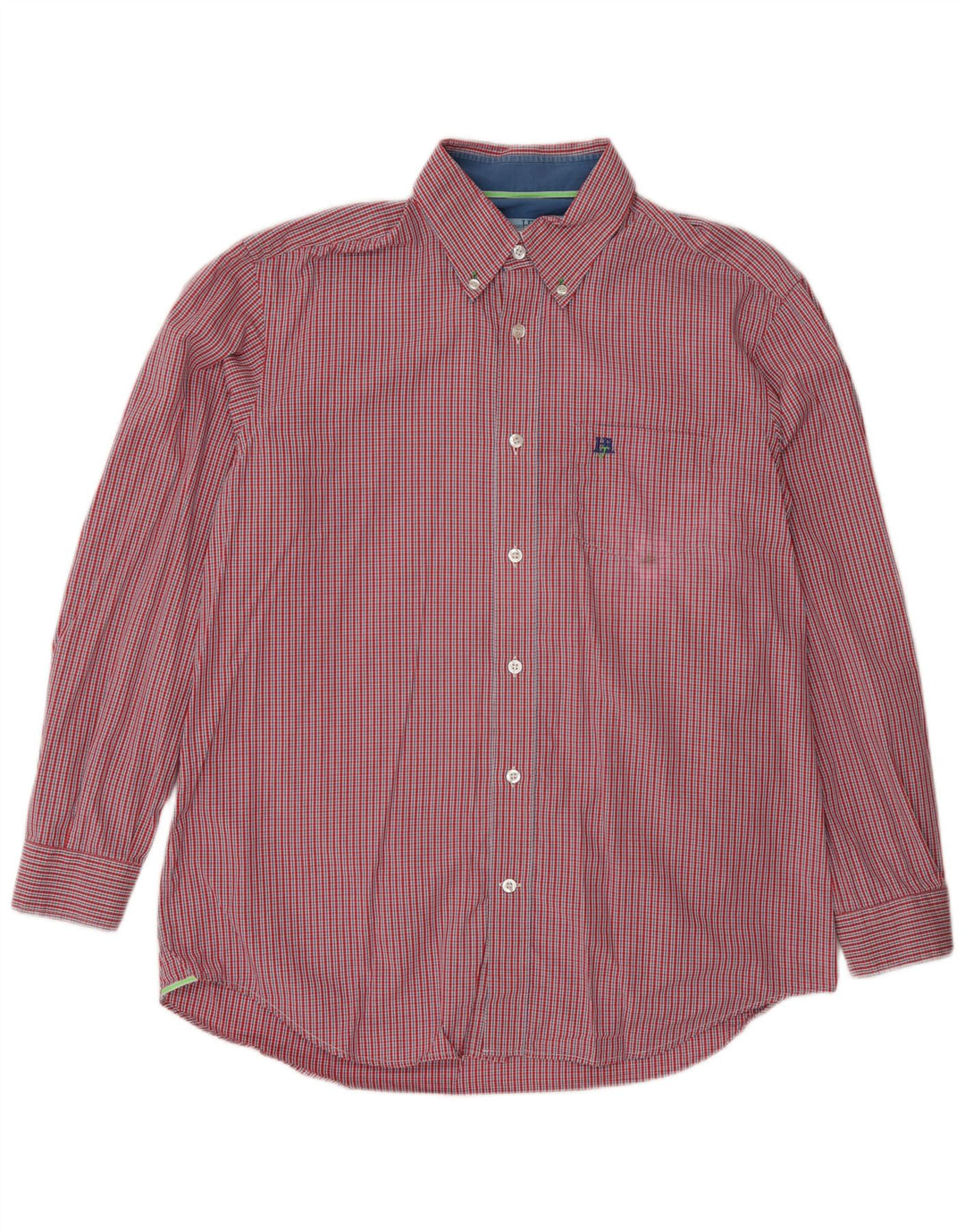 Harmont & Blaine muška košulja XL crveni gingham pamuk