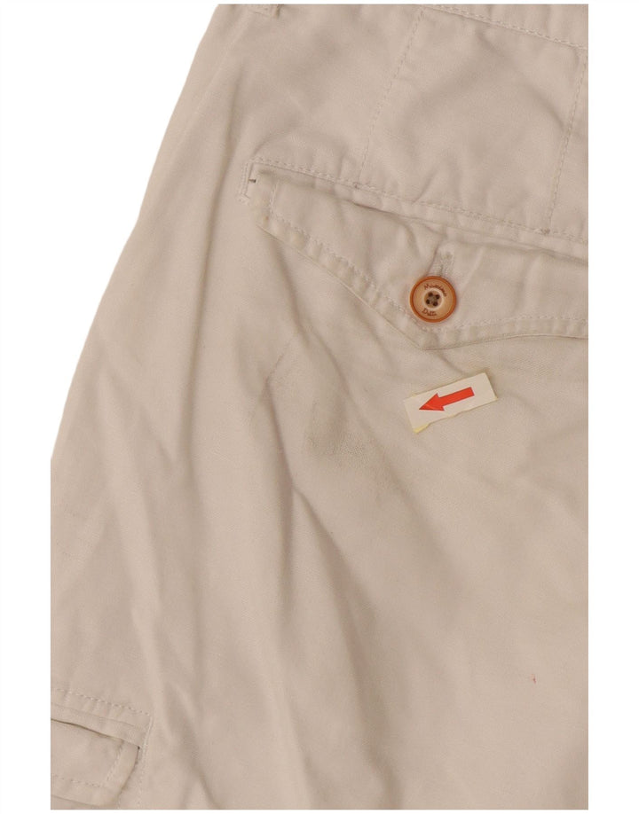 Massimo Dutti muške kargo kratke hlače EU 42 Large W32 Bijele