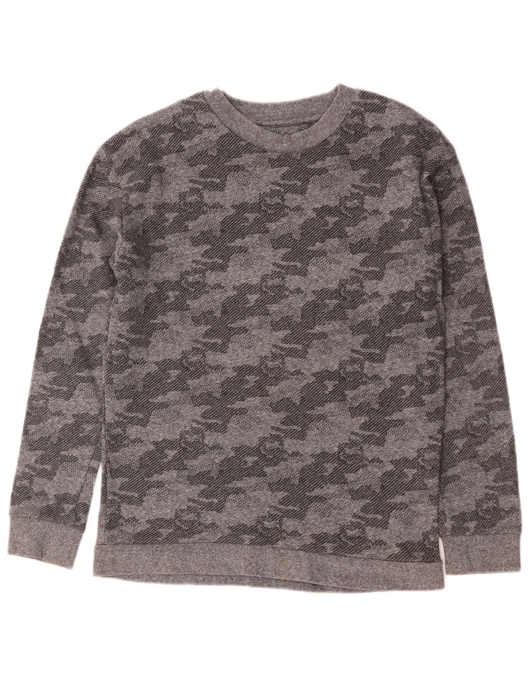 Marks & Spencer Boys Sweatshirt Džemper 12-13 godina Sivi Kamuflažni Pamuk