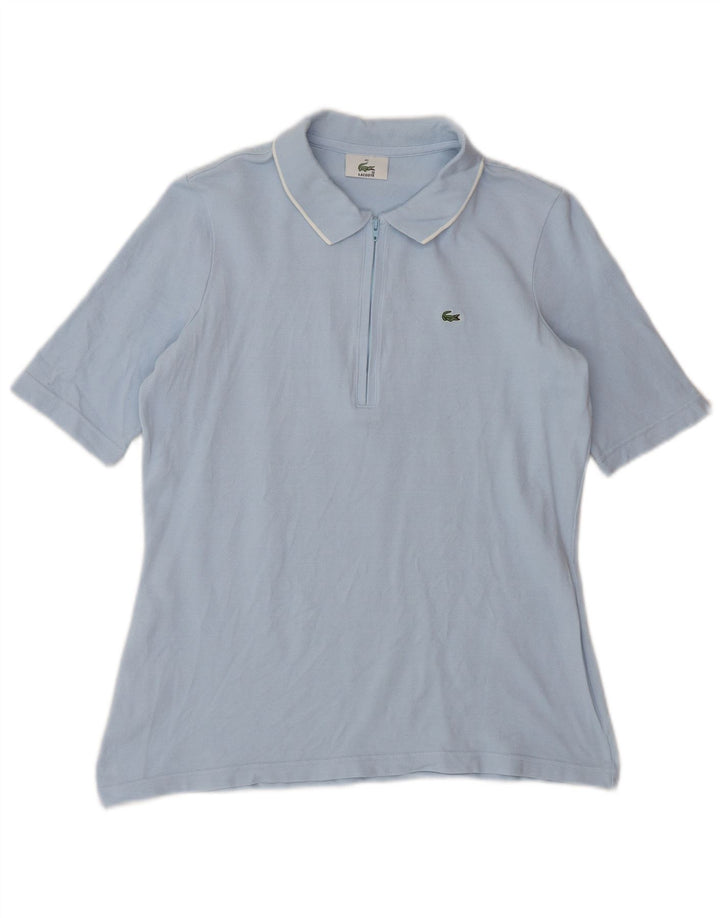 Lacoste ženska polo majica veličina 42 velika plava pamuk