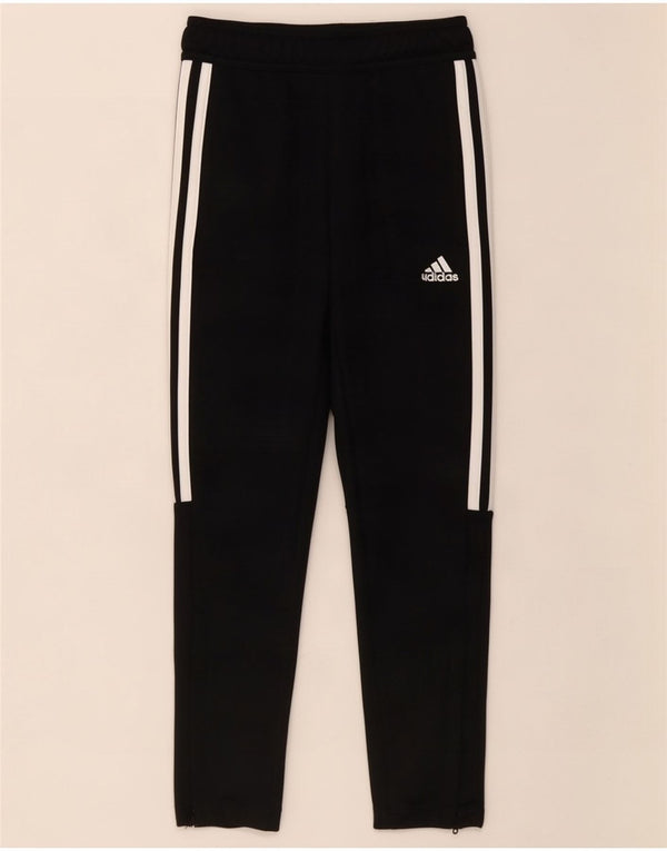 Adidas Hlače za trenirku Aeroready za dječake 7-8 godina crne od poliestera