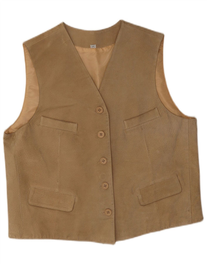 Vintage ženski prsluk IT 46 Large Beige