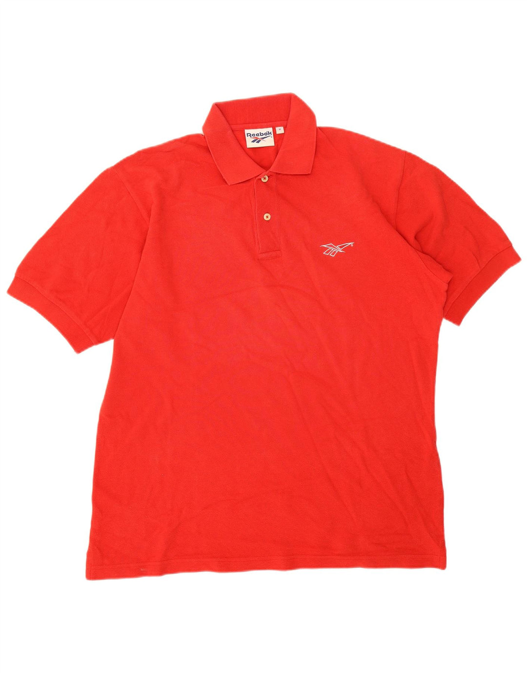Reebok muška polo majica srednje crvene pamučne boje