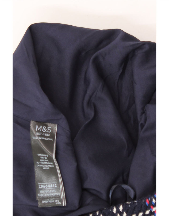 Marks & Spencer ženska ravna suknja UK 8 Mala W28 šareni karo