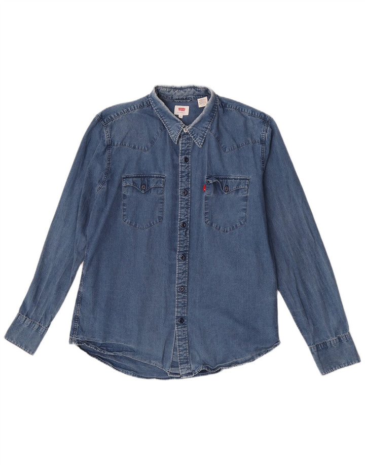 Muška traper košulja Levi's XL Plava Pamuk