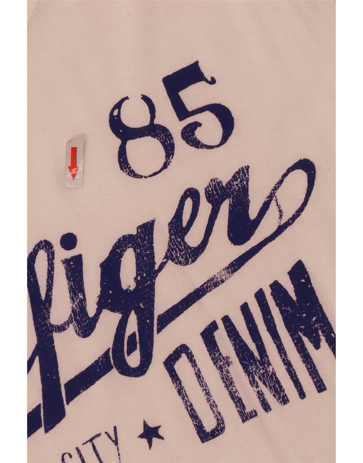 Tommy Hilfiger Muška majica kratkih rukava s grafičkim motivima 2XL Bijela