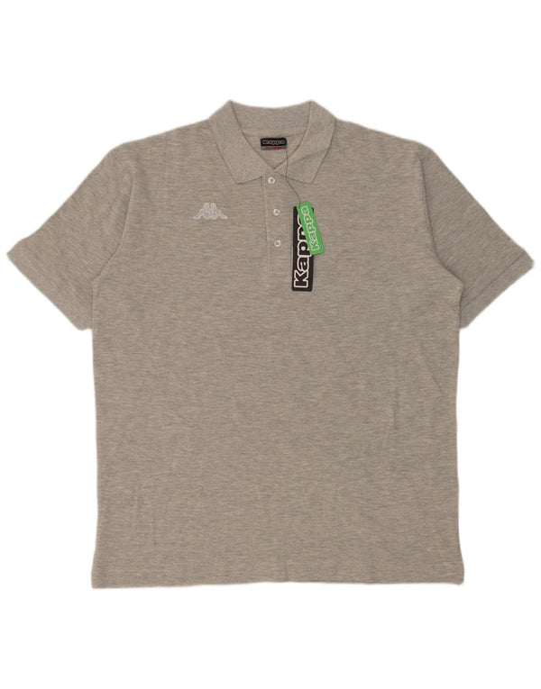 Kappa muška polo majica XL sivi pamuk