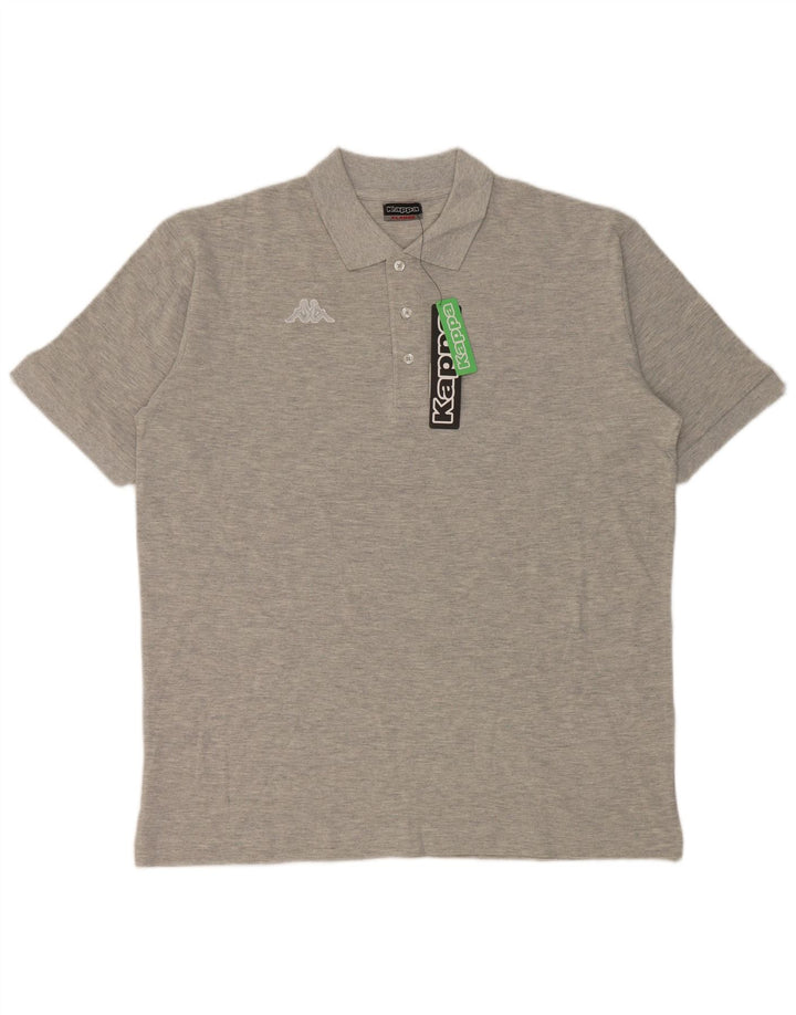 Kappa muška polo majica XL sivi pamuk