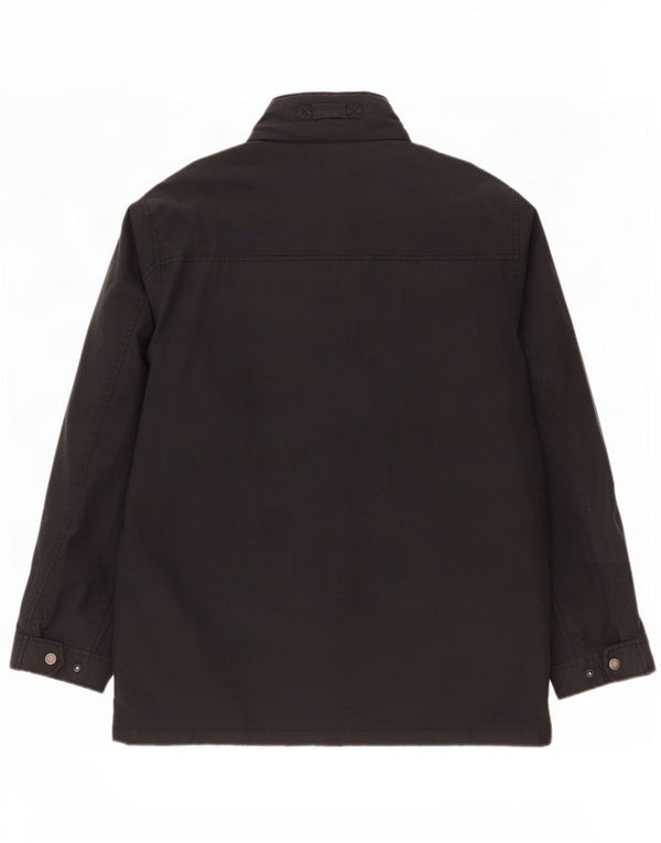 Gant muška podstavljena jakna s kapuljačom UK 42 XL crni poliester