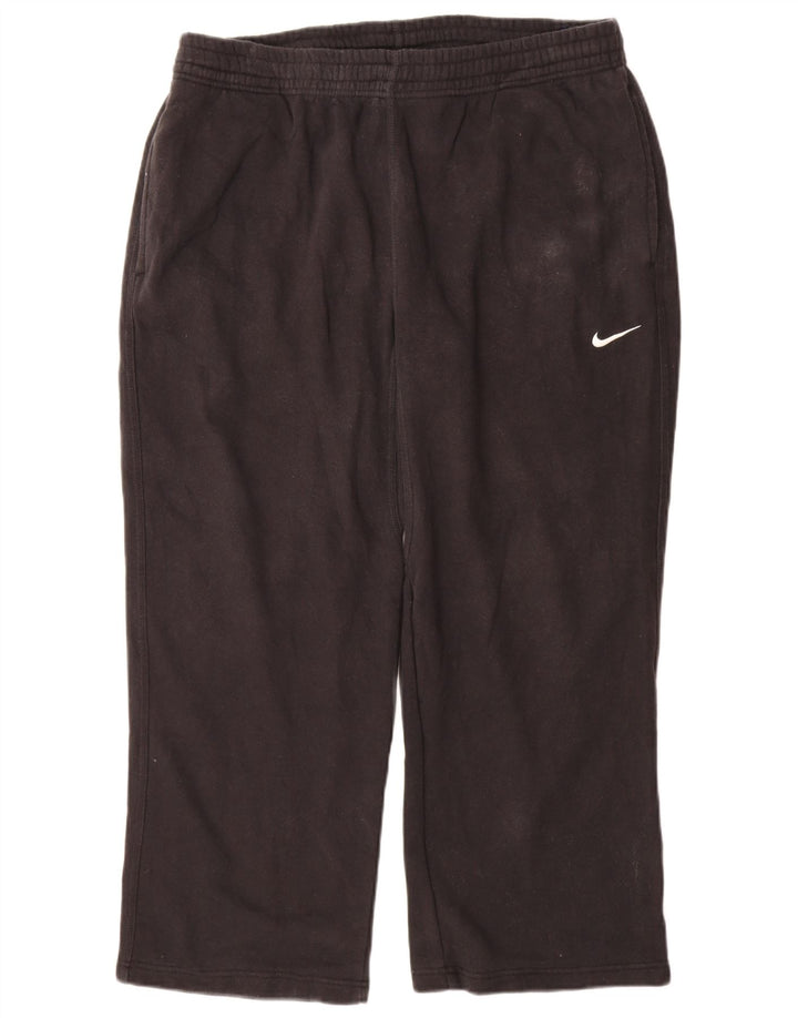 Nike muške trenirke XL crne pamučne hlače