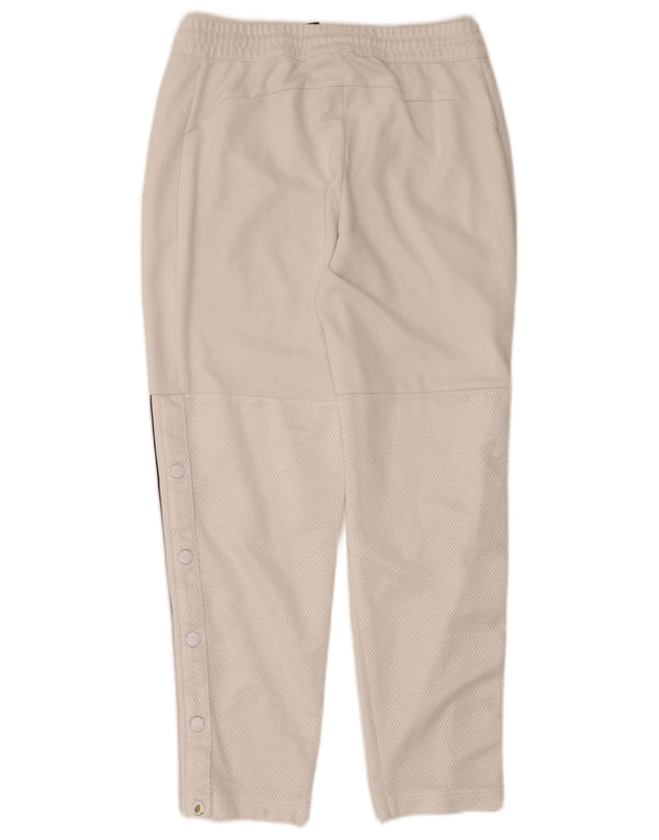 Adidas Womens Tracksuit Trousers UK 14 Medium  White Polyester