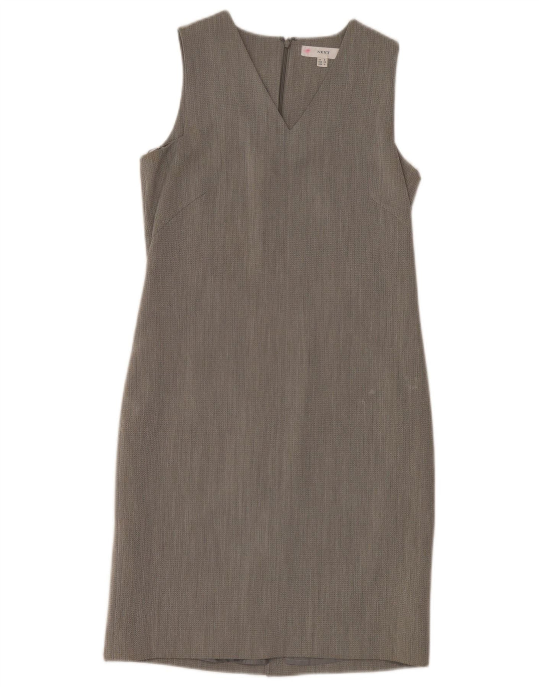 Sljedeća Ženska plašt haljina bez rukava UK 8 Small Grey Cupro