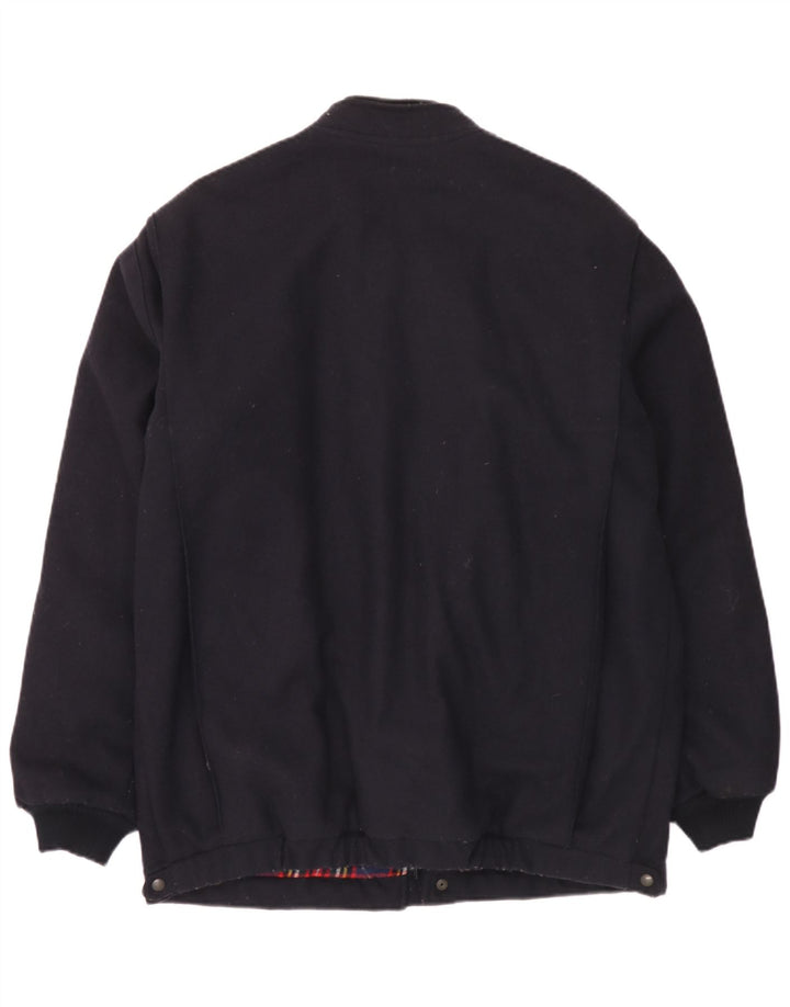 Wrangler muška vjetrovka kaput UK 42 XL tamnoplava vuna