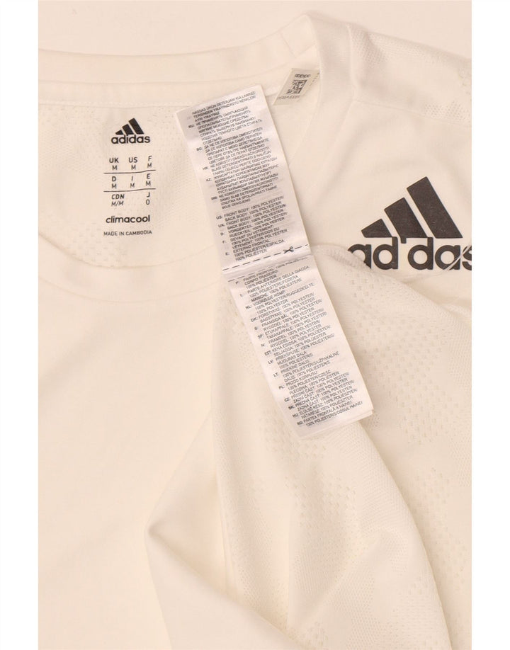 Adidas muška majica kratkih rukava srednji bijeli poliester