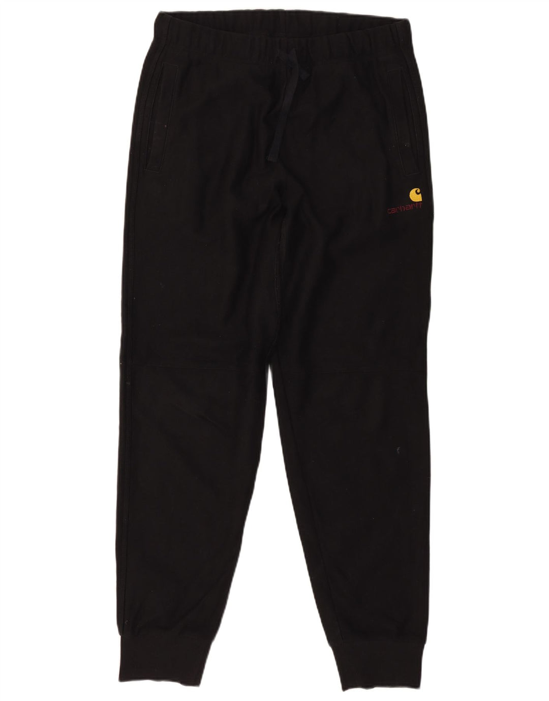 Carhartt muške trenirke Hlače Joggers Srednji crni pamuk