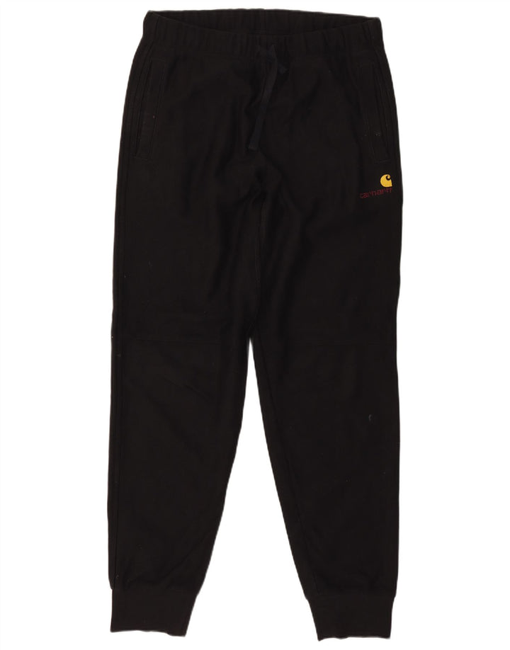 Carhartt muške trenirke Hlače Joggers Srednji crni pamuk