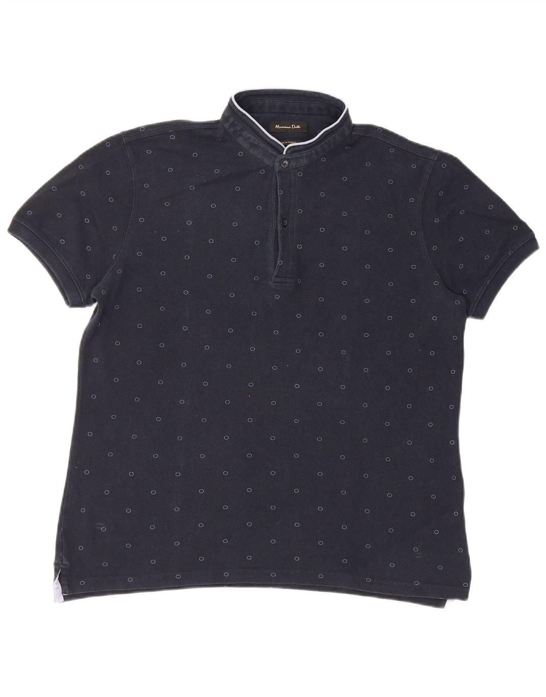 Massimo Dutti muška polo majica velika tamnoplava točkasta