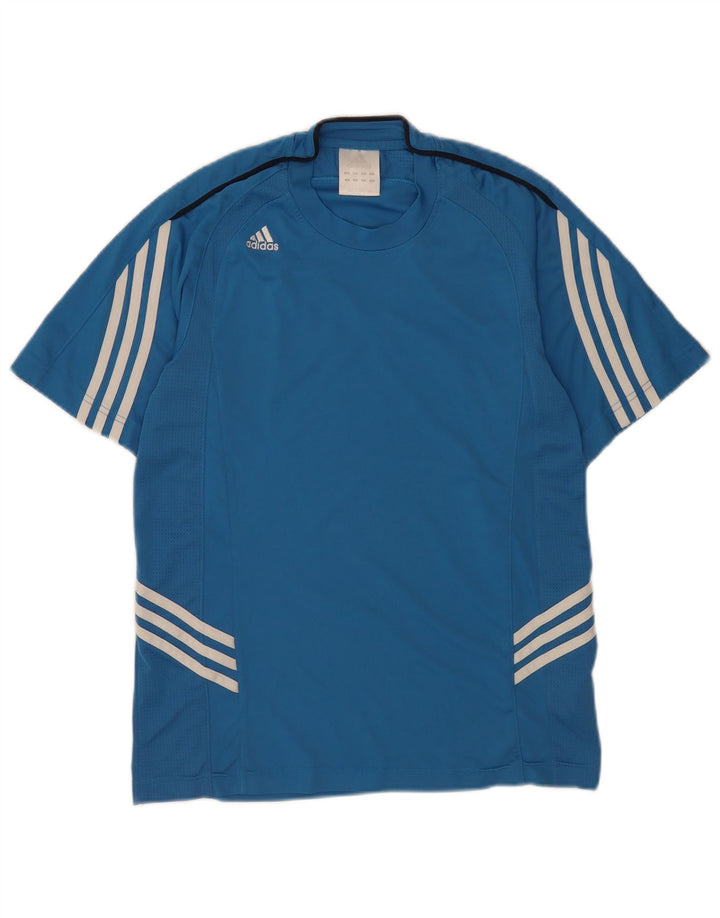 Adidas muška majica kratkih rukava mala plava poliesterska boja