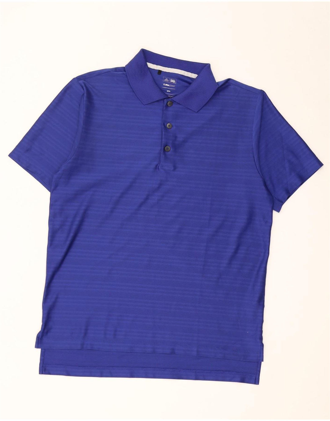 Adidas muška Climacool polo majica srednje plave pruge od poliestera