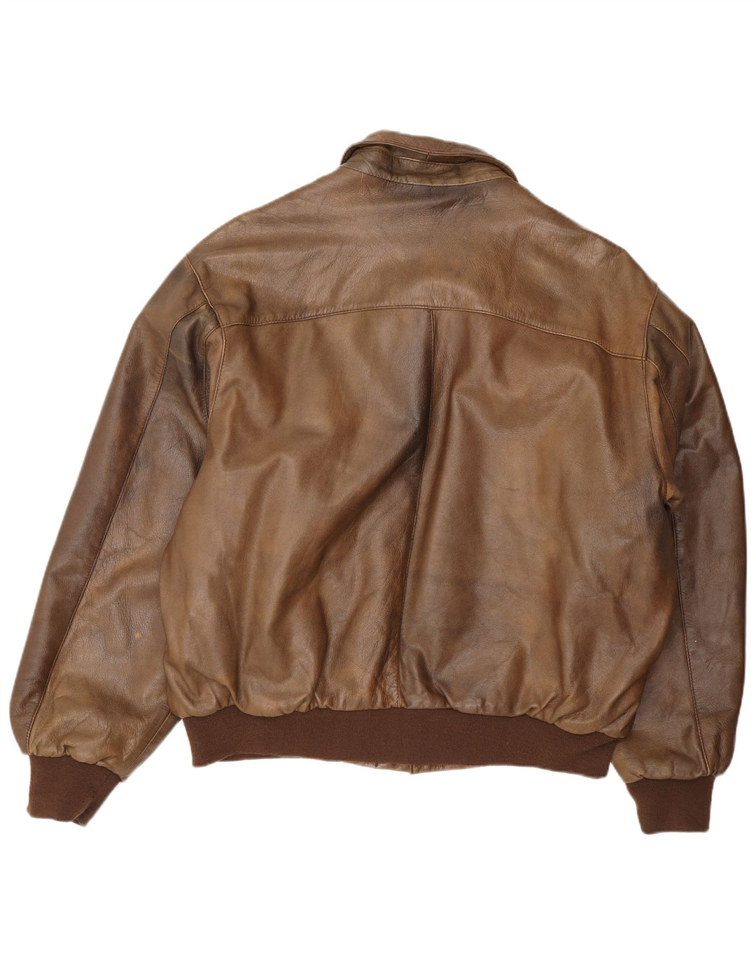 Outback muška kožna jakna UK 42 XL smeđa koža