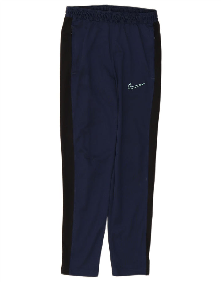 NIKE Boys Dri Fit Trenirke Hlače 10-11 godina Srednje tamnoplave