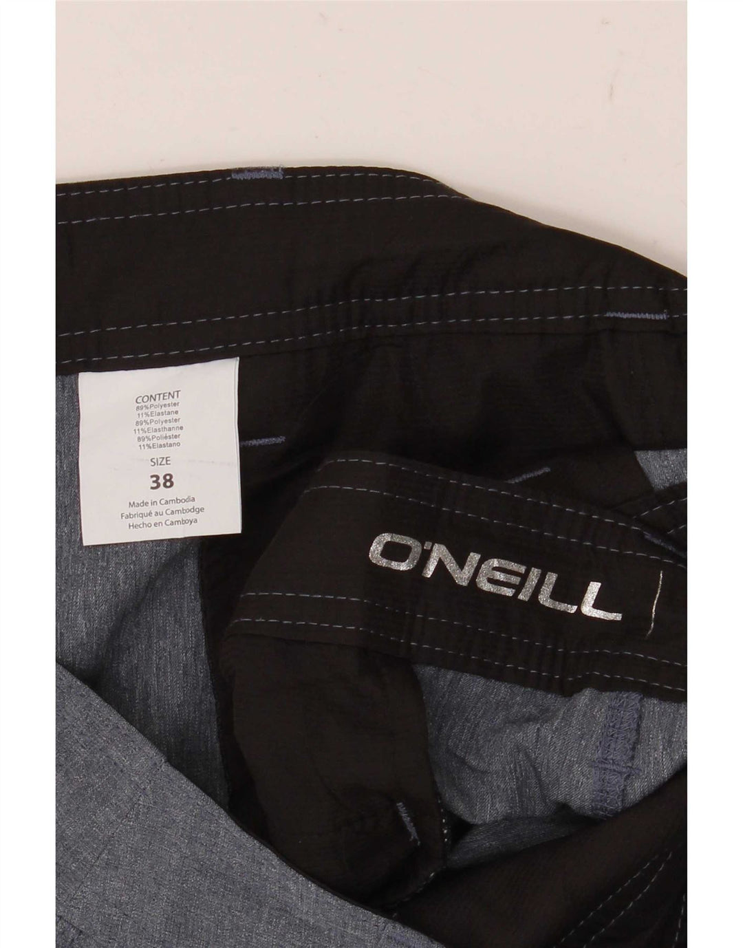 O'Neill muške chino kratke hlače W38 XL sivi poliester