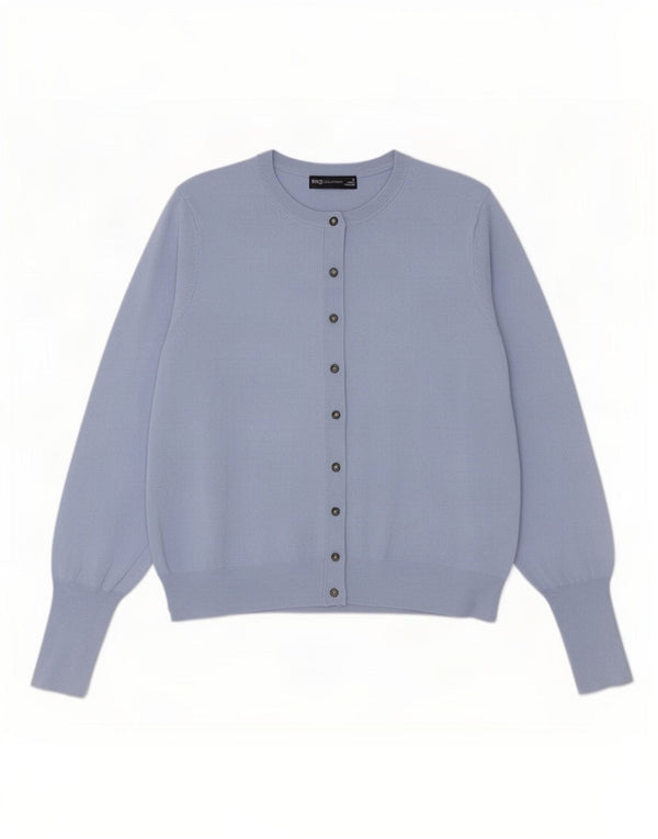 Marks & Spencer ženski kardigan pulover UK 18 XL plava viskoza