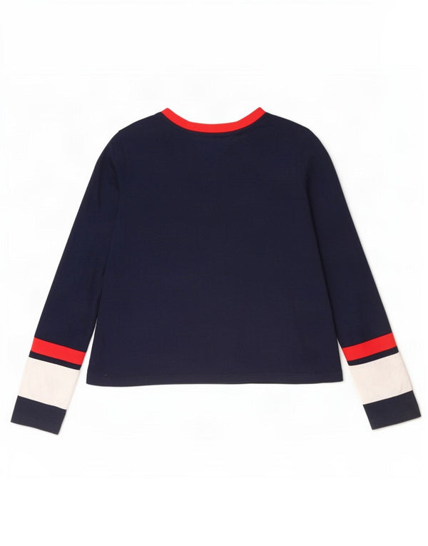 Tommy Hilfiger ženska majica dugih rukava UK 12 srednje tamnoplave boje