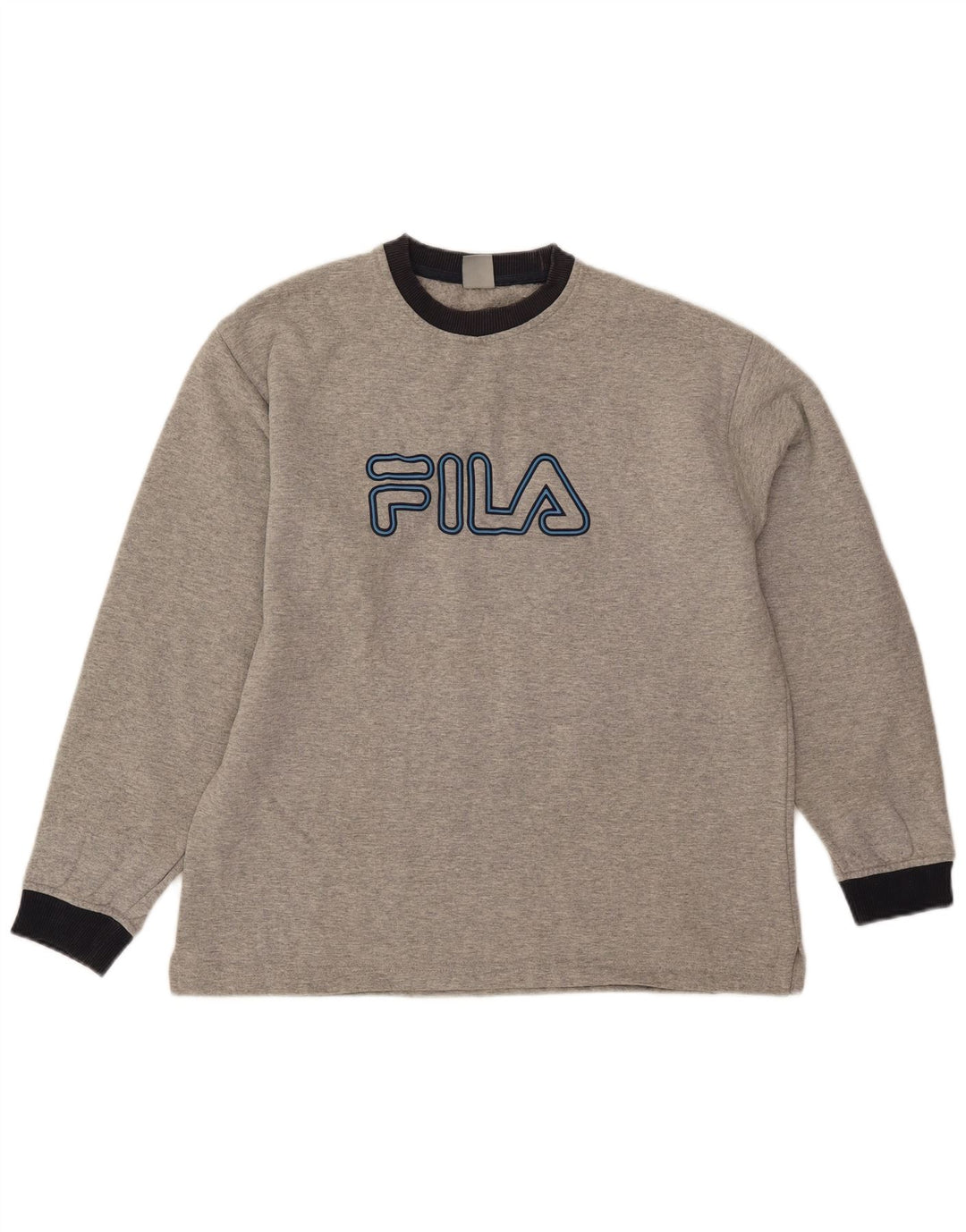 Fila muška trenirka s grafičkim motivima IT 48, srednje sivi flekasti pamuk