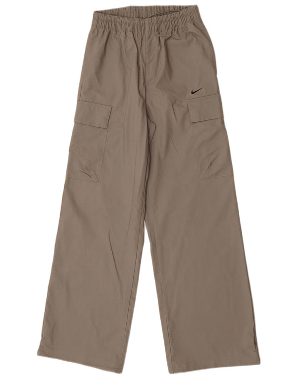 Nike Mens Loose Fit Cargo Waterproof Trousers XS Khaki Polyester