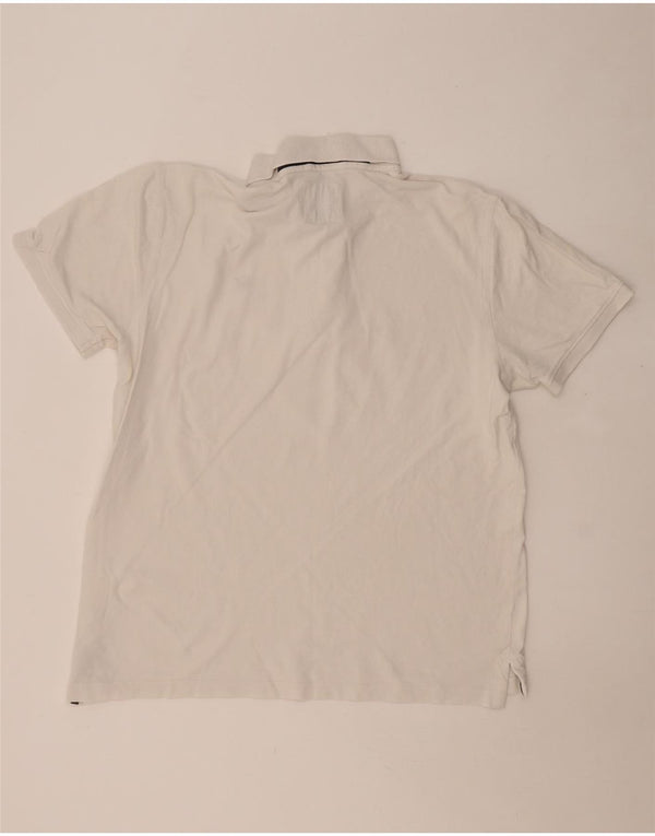 CREW ODJEĆA Muška polo majica XL bijeli pamuk