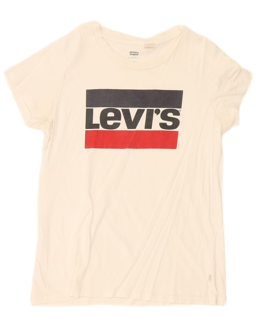 Levi's ženska majica kratkih rukava s grafičkim motivima UK 12 srednje bijela