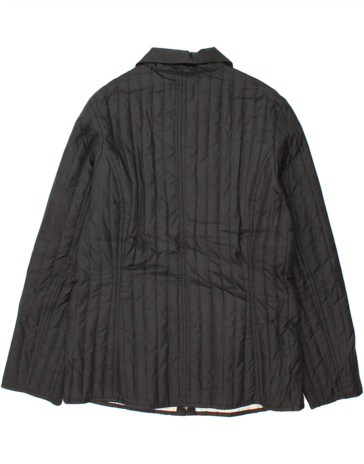 MOSSIMO Womens Padded Jacket UK 16 Large Black Polyester Vintage Mossimo and Second-Hand Mossimo from Messina Hembry 