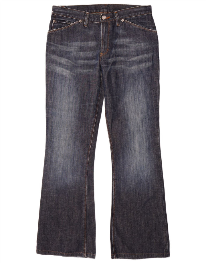 Ženske traperice Calvin Klein Bootcut W28 L29 tamnoplave