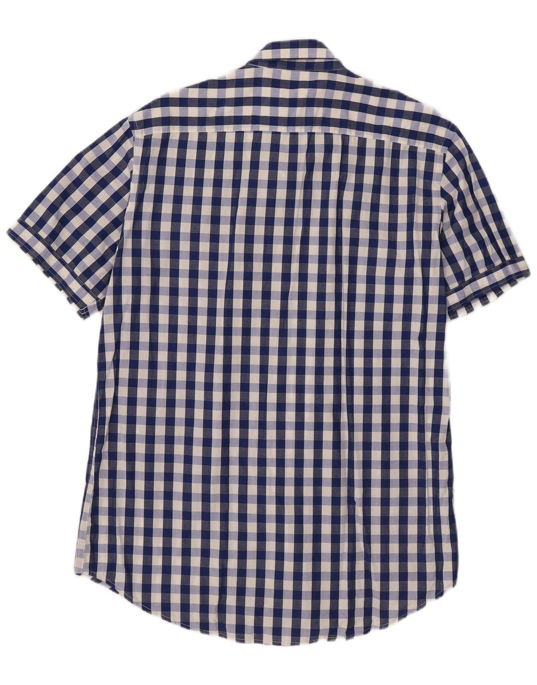 Carrera muška majica kratkih rukava Large Blue Gingham pamuk